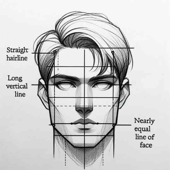 Characteristics of a Rectangle Face Shape